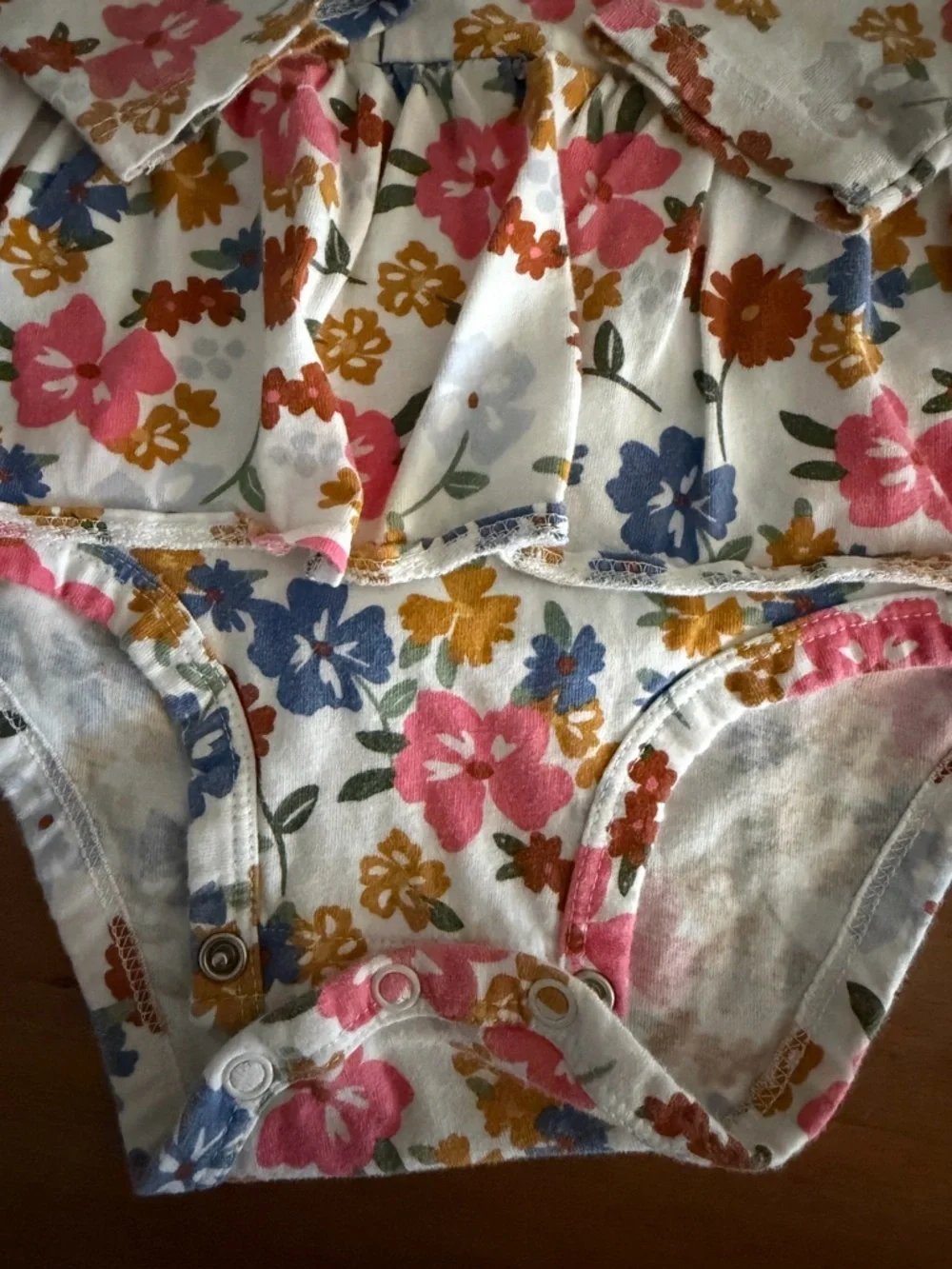 Carter's Pink Floral Toddler Top Size 24 M